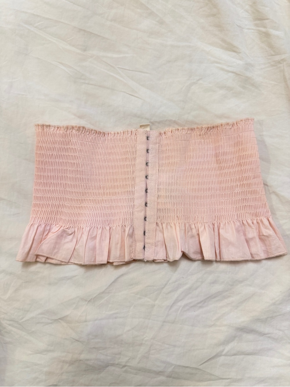 Anthropologie Light Pink corset